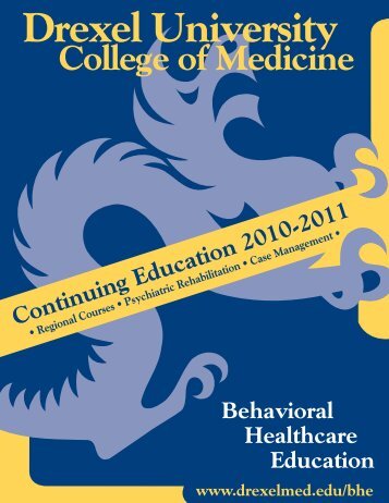 regional course descriptions - Drexel University College of Medicine