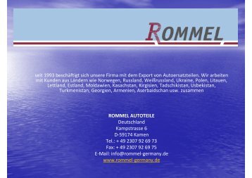 AutoMega (DELLO) - Rommel Autoteile