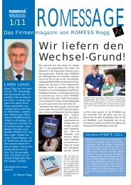 Wir liefern den Wechsel-Grund! - ROMESS Rogg Apparate + ...