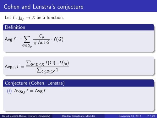 David Zureick-Brown - Rational points and algebraic cycles