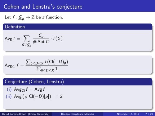 David Zureick-Brown - Rational points and algebraic cycles