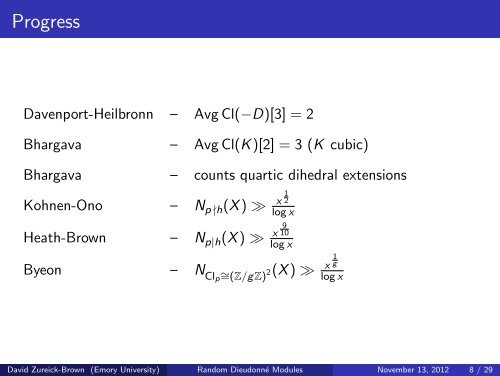 David Zureick-Brown - Rational points and algebraic cycles