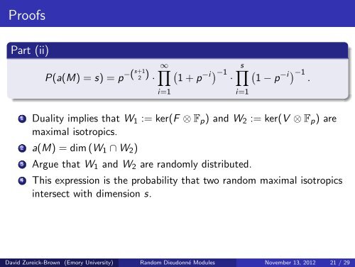 David Zureick-Brown - Rational points and algebraic cycles