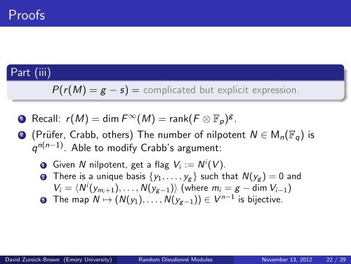 David Zureick-Brown - Rational points and algebraic cycles