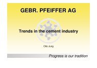 02 Trends in the cement industry - Otto Jung - Gebr. Pfeiffer SE