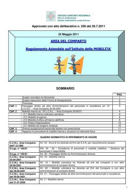 MOBILITA - Azienda USL di Ferrara