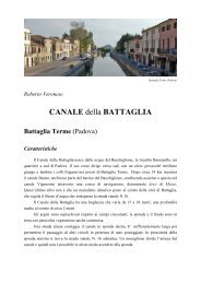 CANALE della BATTAGLIA - Fipsasbg.it