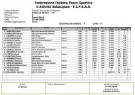 Federazione Italiana Pesca Sportiva e AttivitÃ  ... - Fipsasbg.it