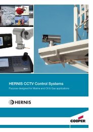 HERNIS CCTV Control Systems - HERNIS Scan Systems