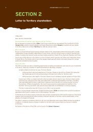 Letter to Shareholders - Exxaro