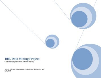 DHL Data Mining Project - School of Information Systems