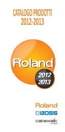 Catalogo generale Roland (pdf)