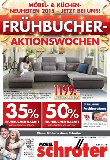 Möbel Schröter Frühbucher Aktionswochen