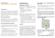 Flyer Geriatrie - Dr. Frank & Partner - Ergotherapeuten