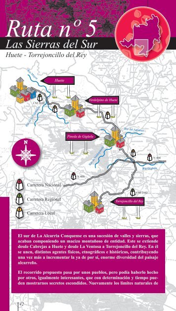 Ruta: Las Sierras del Sur (7mb6dx0h.pdf) - Ceder Alcarria conquense