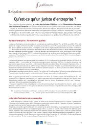 Qu'est-ce qu'un juriste d'entreprise - AFJE