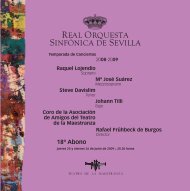 18 abono 0809 - Real Orquesta Sinfónica de Sevilla