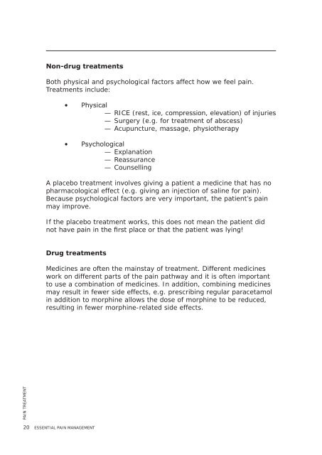 Workshop Manual - Faculty of pain medicine - Australian and New ...