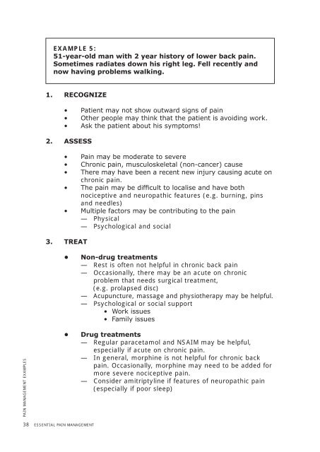 Workshop Manual - Faculty of pain medicine - Australian and New ...