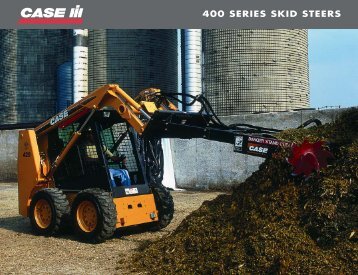 400 SERIES SKID STEERS - Centre Agricole.ca