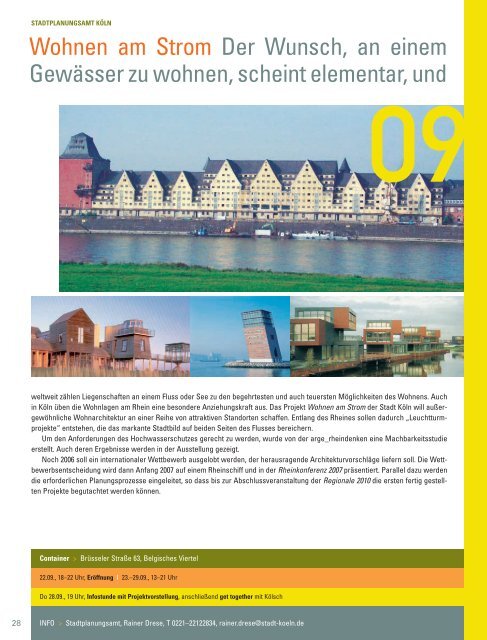 wohnen3, plan-akademie, cross architecture, specials ... - plan  project