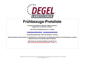 (Verschlei\337teile 2011-2012.xlsx) - Home - Degel Landtechnik ...