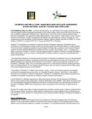 lbi media and belo corp. announce new affiliate agreement in san ...
