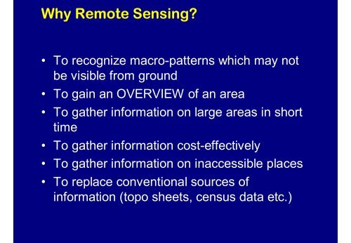 Remote Sensing