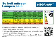 Coolwhite - Daylight* Nature Color* *Gängige Hersteller ... - Megaman