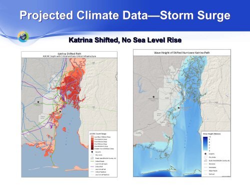 Projected Sea-Level Rise and Storm Surge Information - Mobile MPO