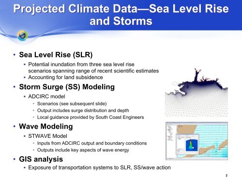 Projected Sea-Level Rise and Storm Surge Information - Mobile MPO