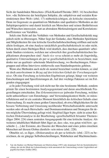 Kritik mit Methode? - Rosa-Luxemburg-Stiftung