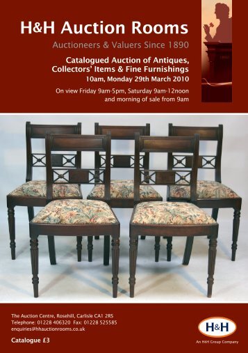 click here - H&H Auction Rooms