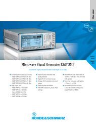 Microwave Signal Generator Â¸SMP