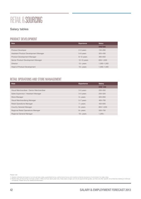 2013 Salary Employment Forecast - Michael Page Hong Kong