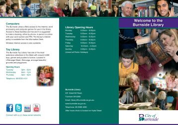 Burnside Library Brochure - SA.Gov.au