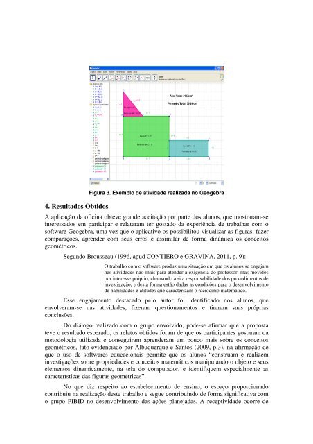 A UtilizaÃ§Ã£o do Software Geogebra no Ensino da Geometria ... - Senid