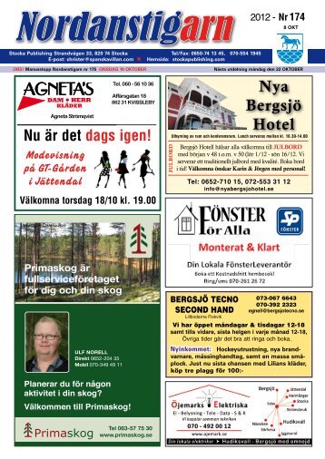 Nya Bergsjö Hotel - Stocka Publishing