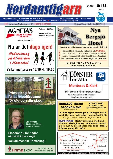 Nya Bergsjö Hotel - Stocka Publishing