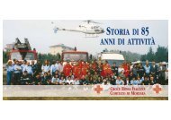 STORIA DI ANNI DI ATTIVIT… - C.R.I. Mortara