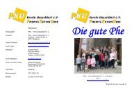 Die gute Phe - PKU-Verein Düsseldorf