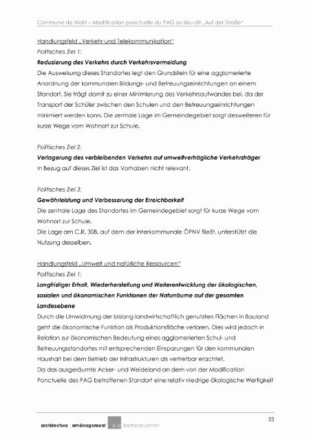 Administration Communale de Wahl URBANISME - Wahl.lu