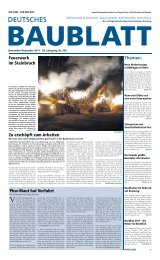 blickpunkt - Deutsches Baublatt