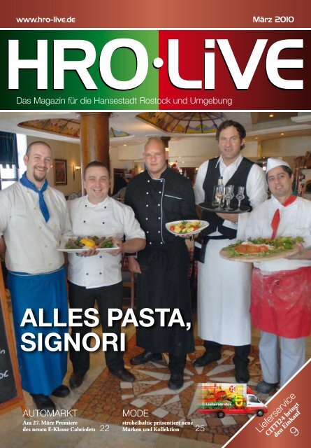 ALLES PASTA, SIGNORI - HRO Live