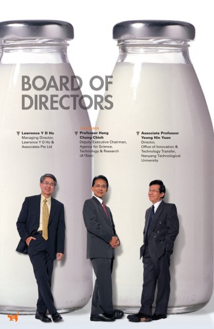 board of directors - Intellectual Property Office of Singapore