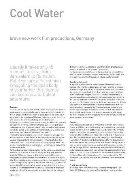 Netherlands Production Platform dossier 2011 - Nederlands Film ...