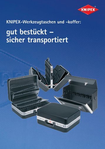 Werkzeugkoffer für individuelle Bestückung - PK Elektronik