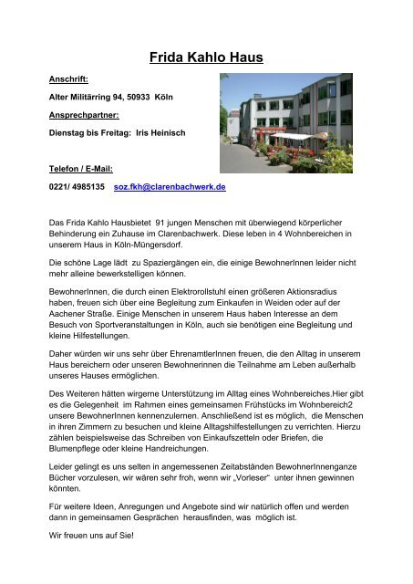 Altenzentrum Deckstein - Rot-WeiÃŸ KÃ¶ln