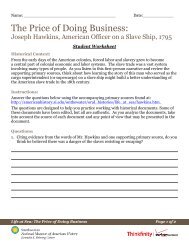 Download the student worksheet for Joseph Hawkins. (PDF)