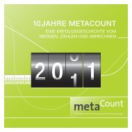 10 JAHRE METACOUNT - swb Messung und Abrechnung Gmbh